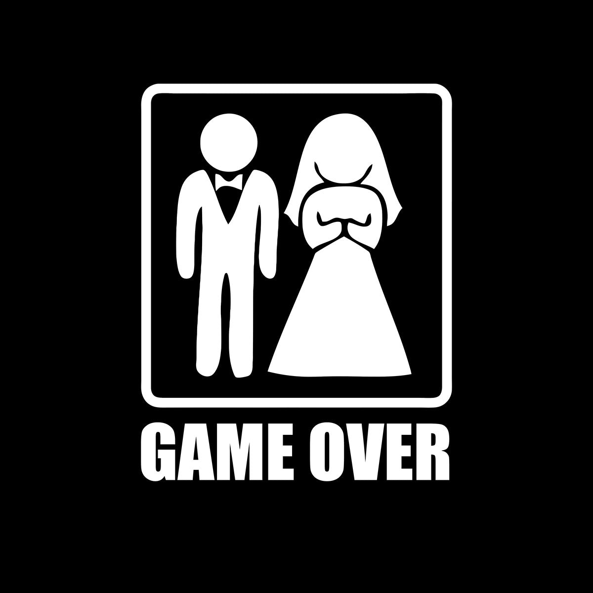 Game Over – Funny Marriage Shirt for Men