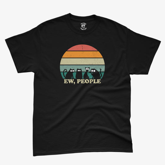 Ew, People – Funny Introvert Cat Shirt