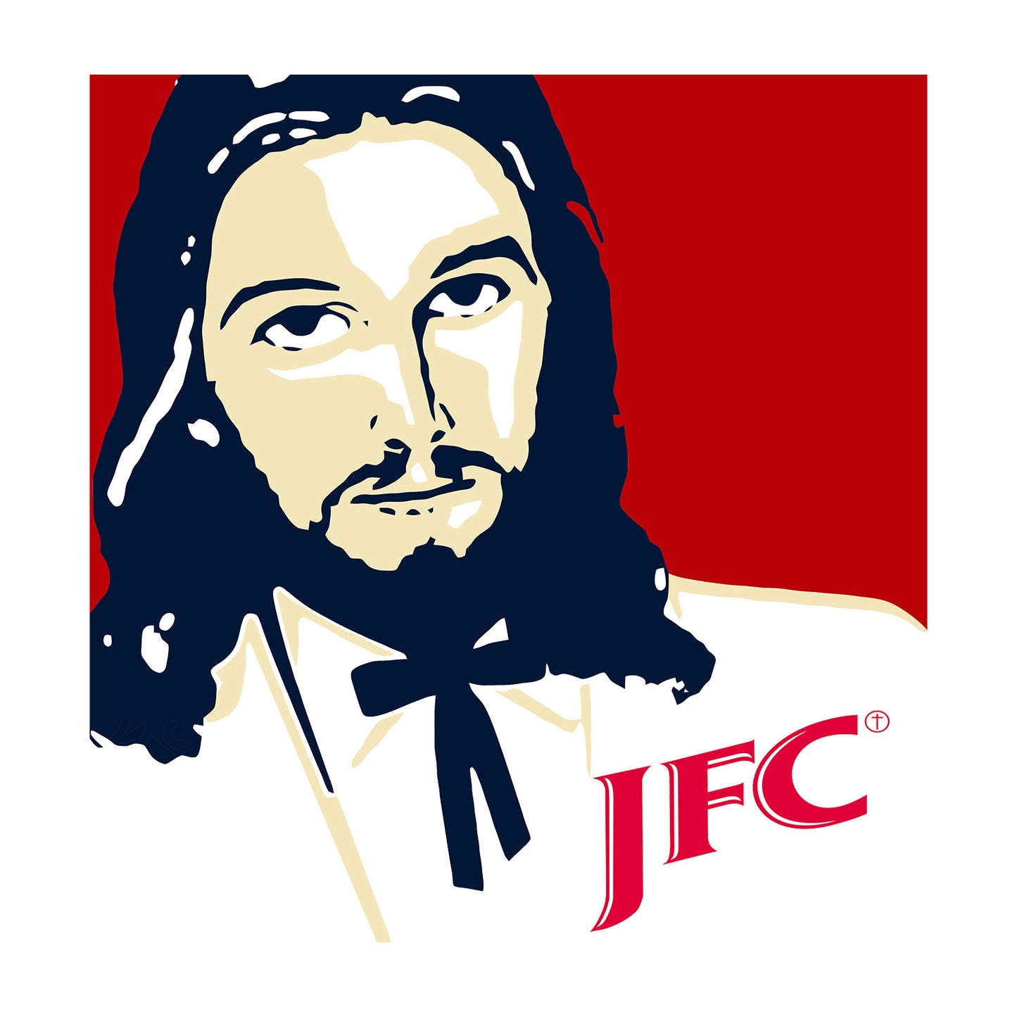 JFC – Jesus Fried Chicken Parody Shirt
